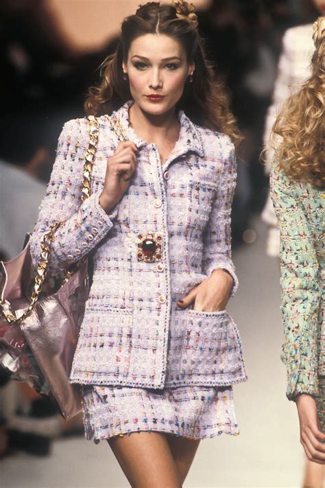 chanel suit runway|vintage chanel runway.